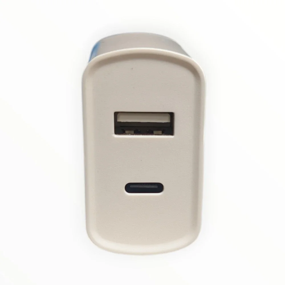 D6-O‎ Chargeworx - USB & USB-C Rapid Wall Charger - White 17w